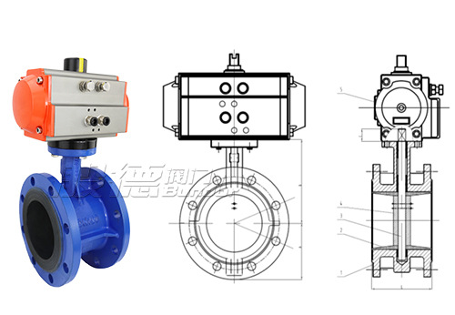 气动蝶阀价格、原理