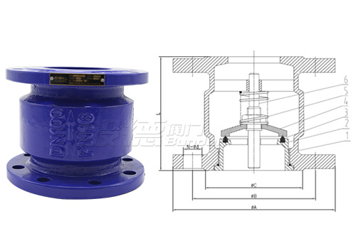 消声止回阀